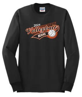 2024 Gibsonburg Volleyball Basic Long Sleeve T-Shirt DESIGN 2