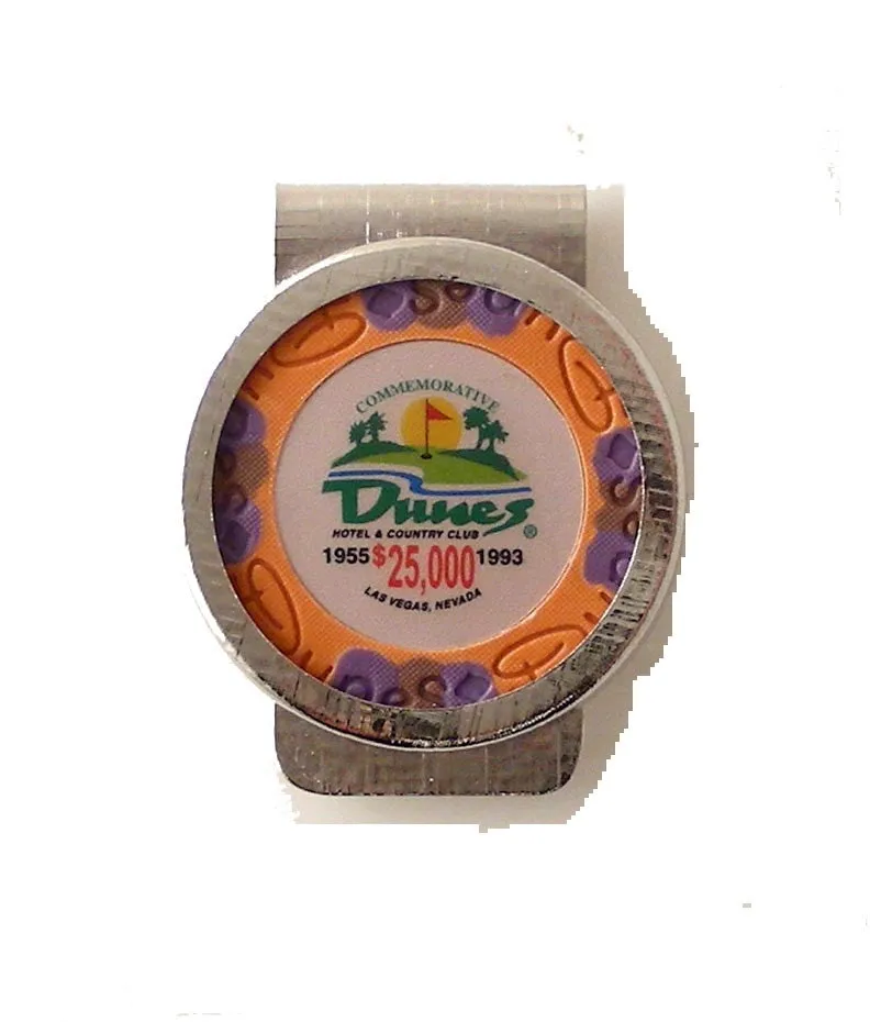 $25,000 POKER CHIP MONEY CLIP | COOL MONEY CLIPS | NEW ORLEANS CUFFLINKS
