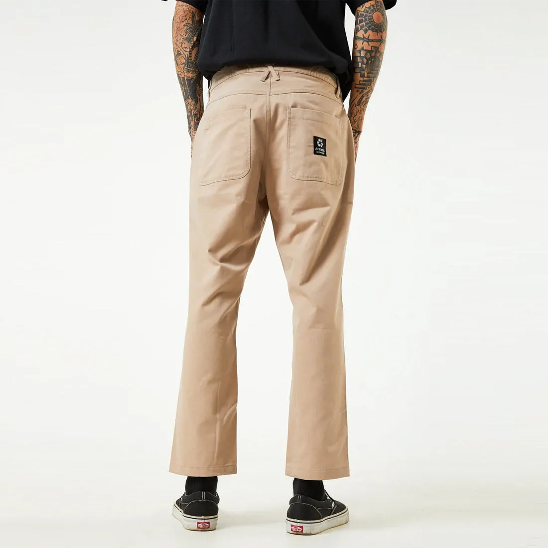 AFENDS Ninety Twos Recycled Chino Pants - Bone