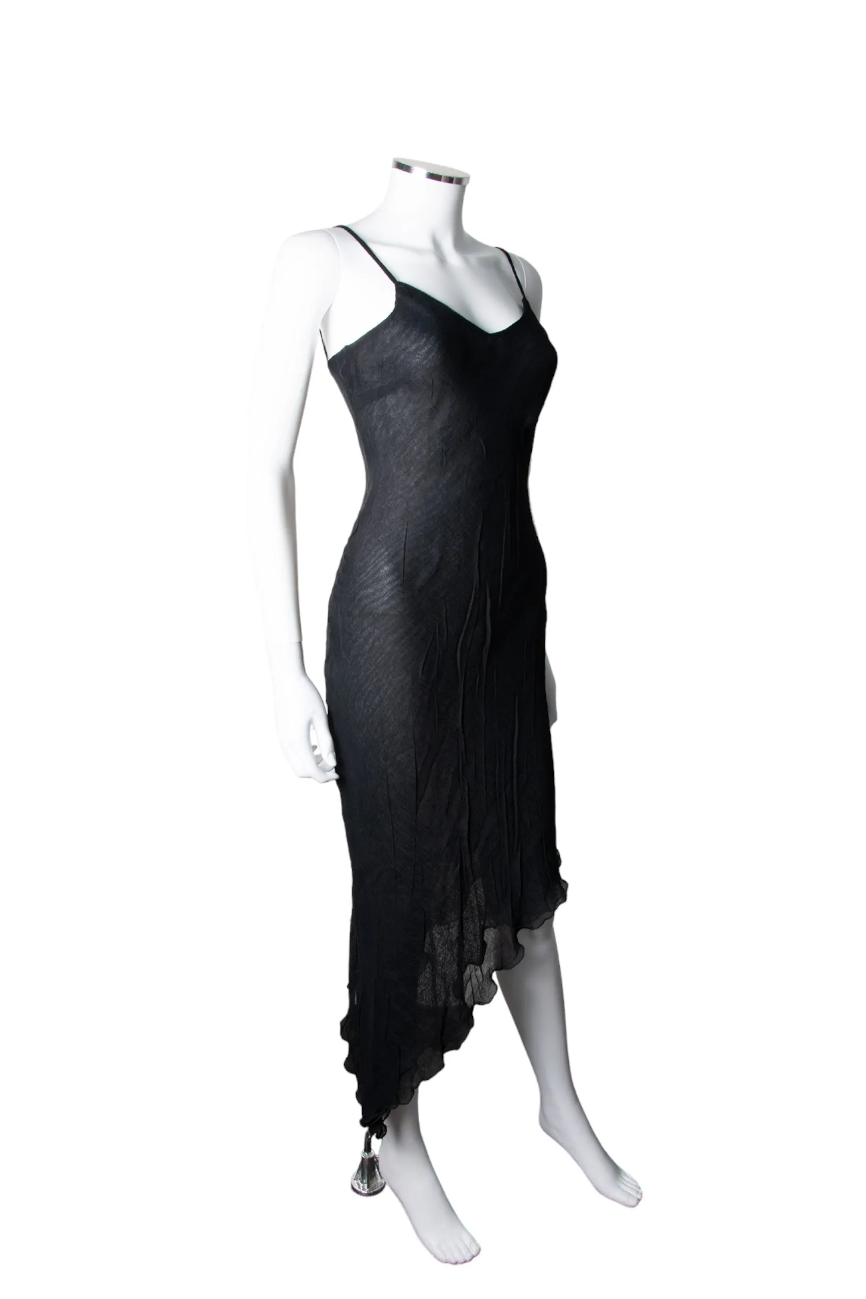 Asymmetrical Slip Dress