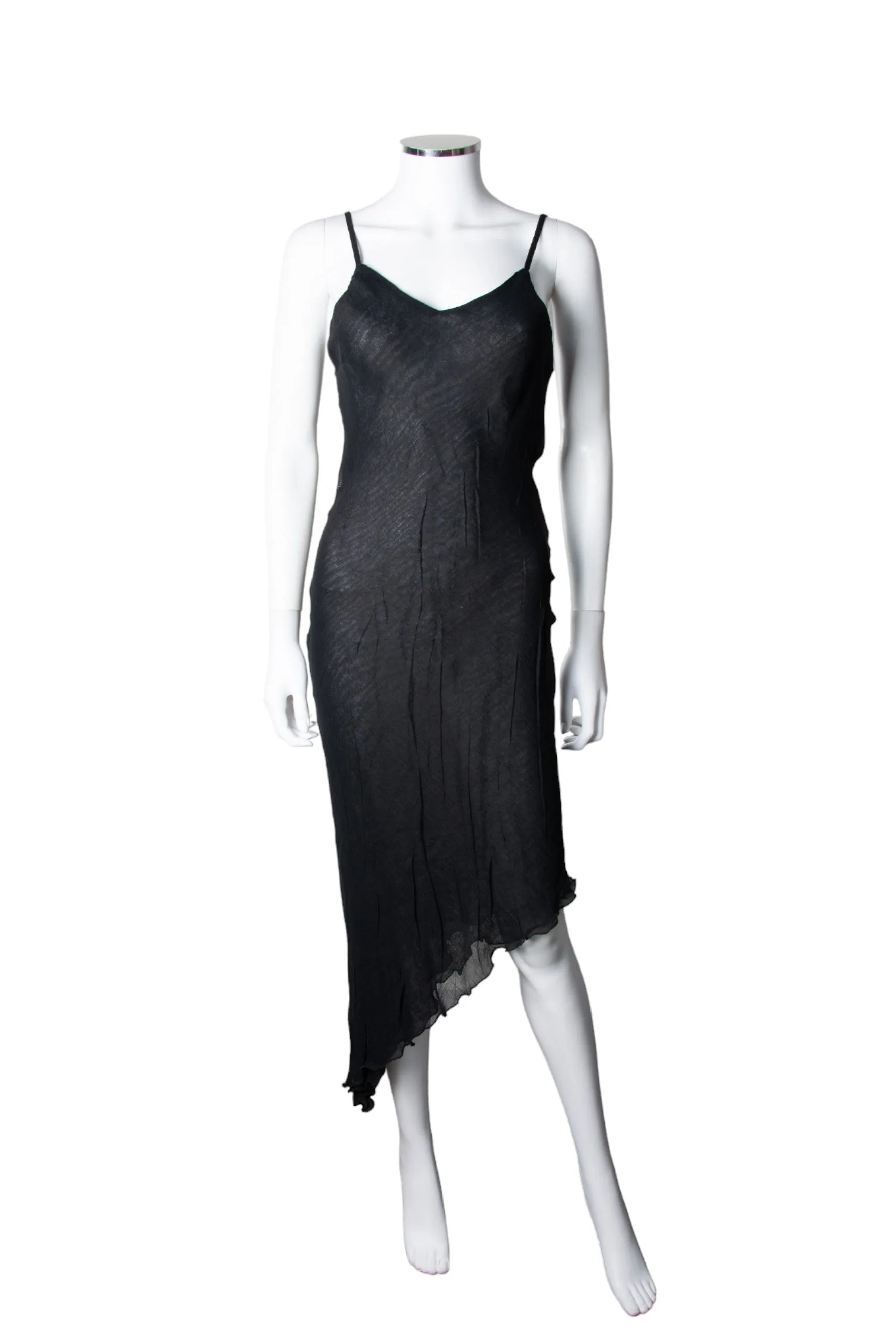 Asymmetrical Slip Dress