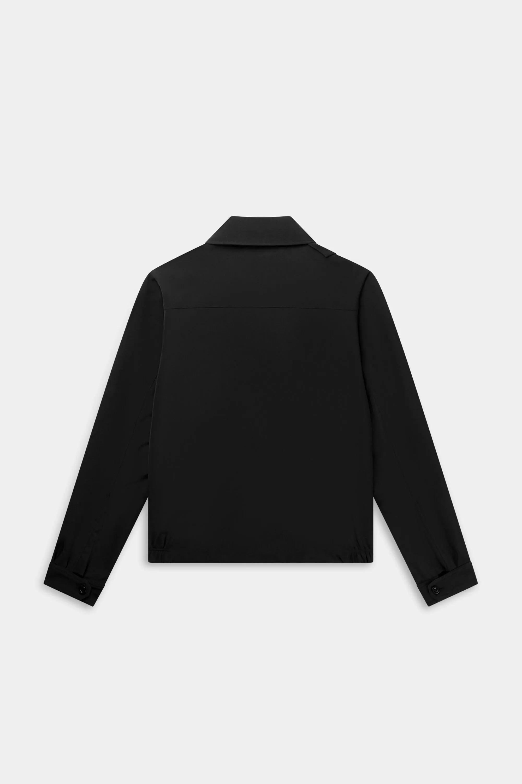 BALRXI Regular Fit Stretch Bomber Jacket Jet Black