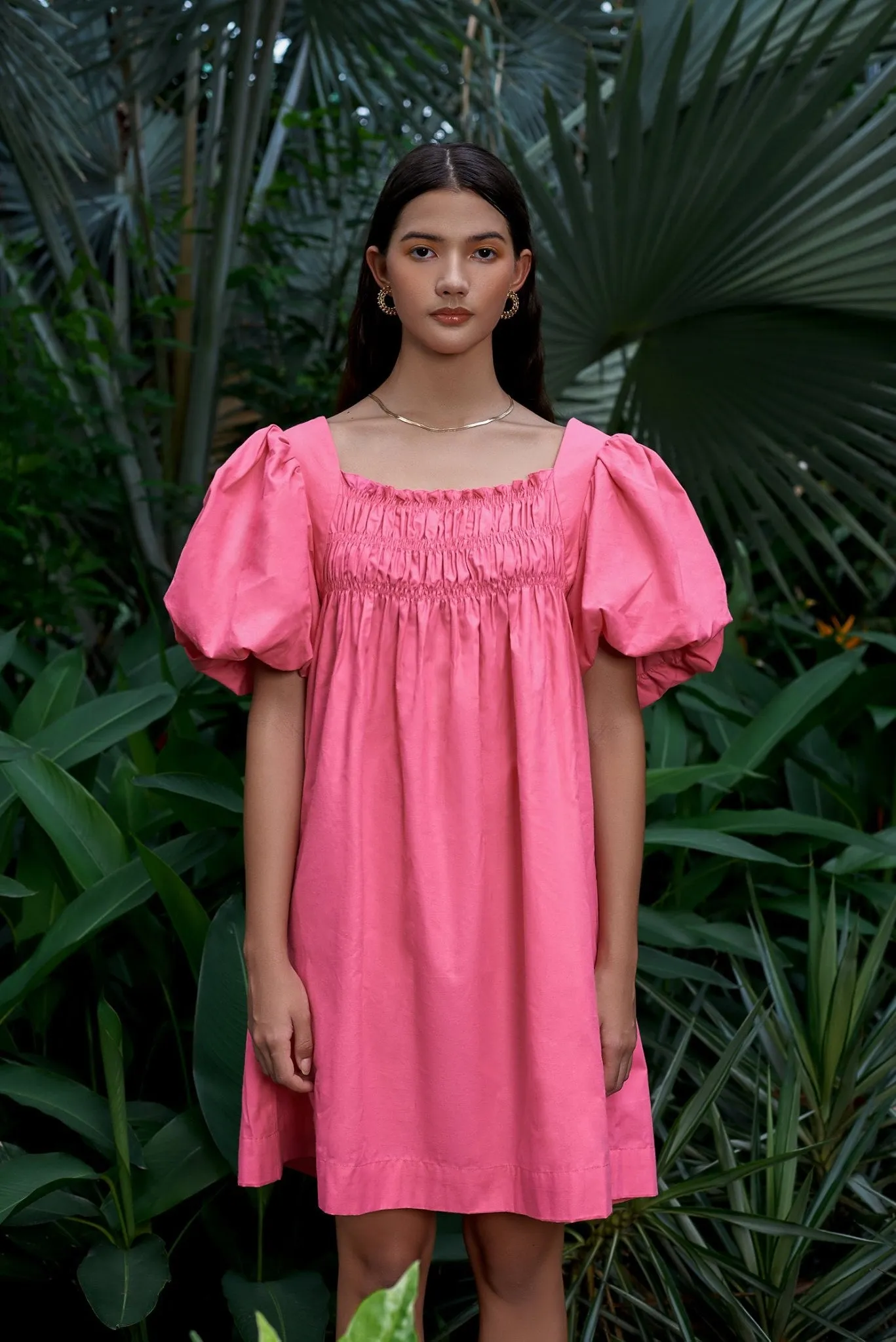 Bianca Puffed Sleeve Dress
