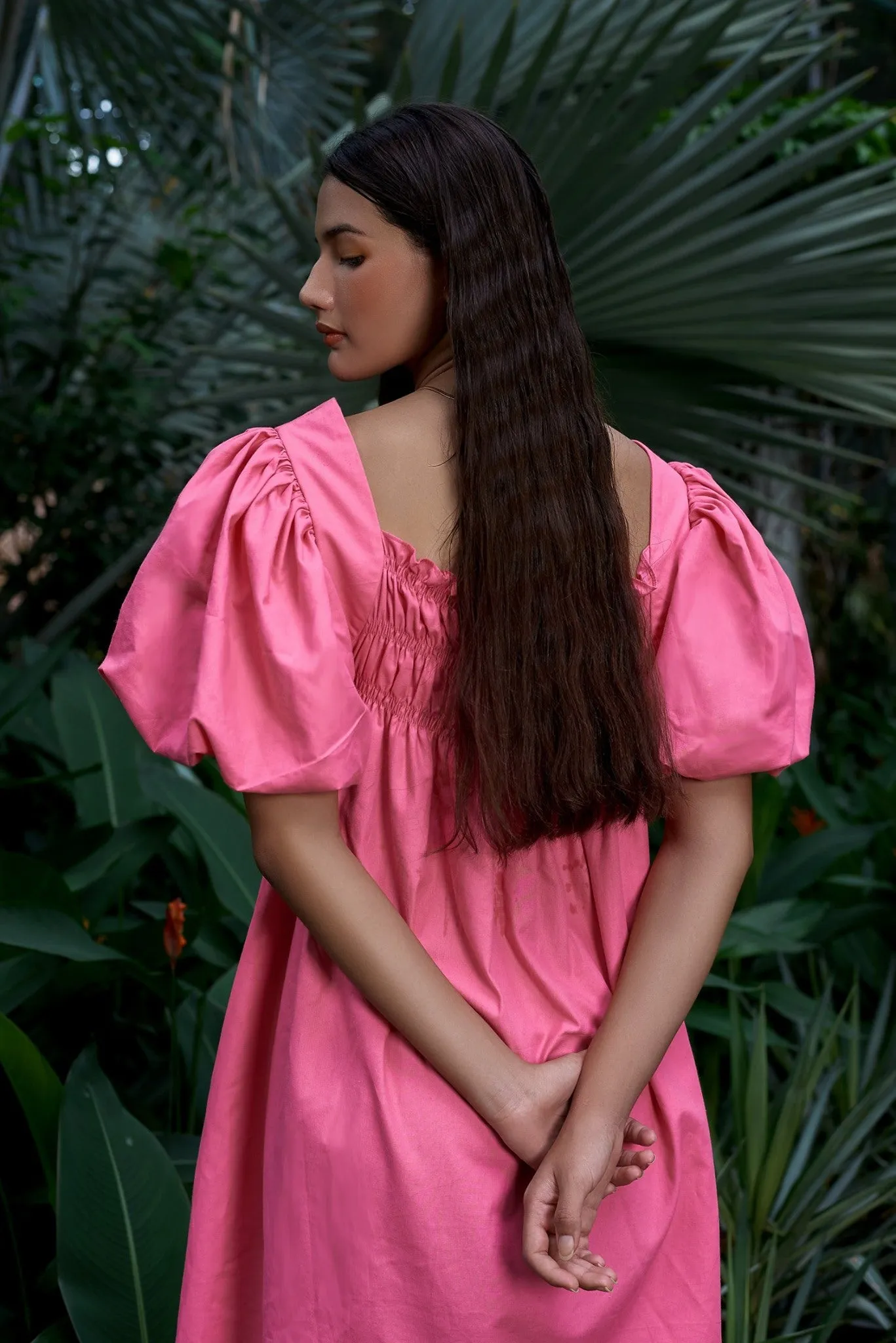 Bianca Puffed Sleeve Dress