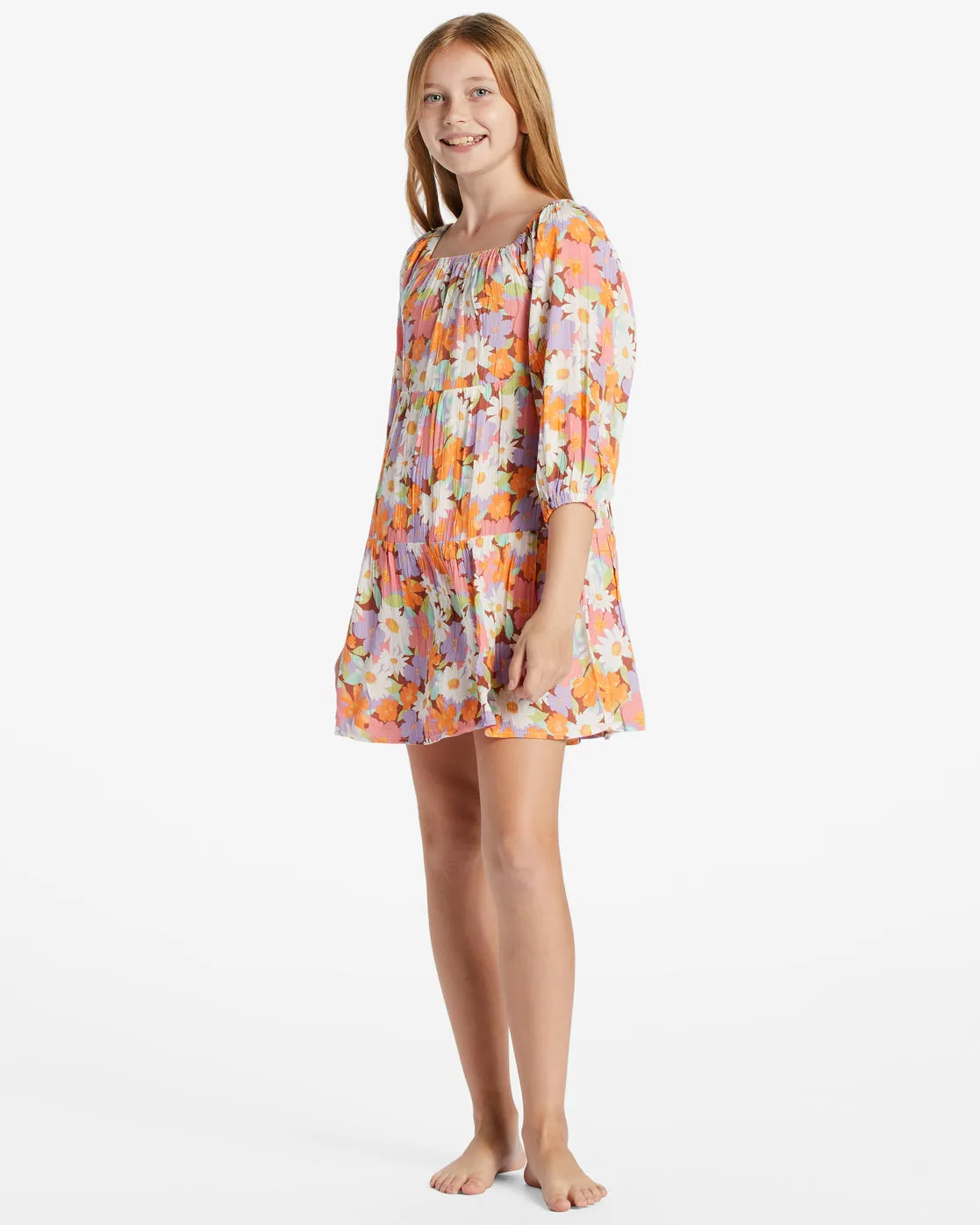 Billabong Youth Love Crush Mini Dress - Sweet Tea