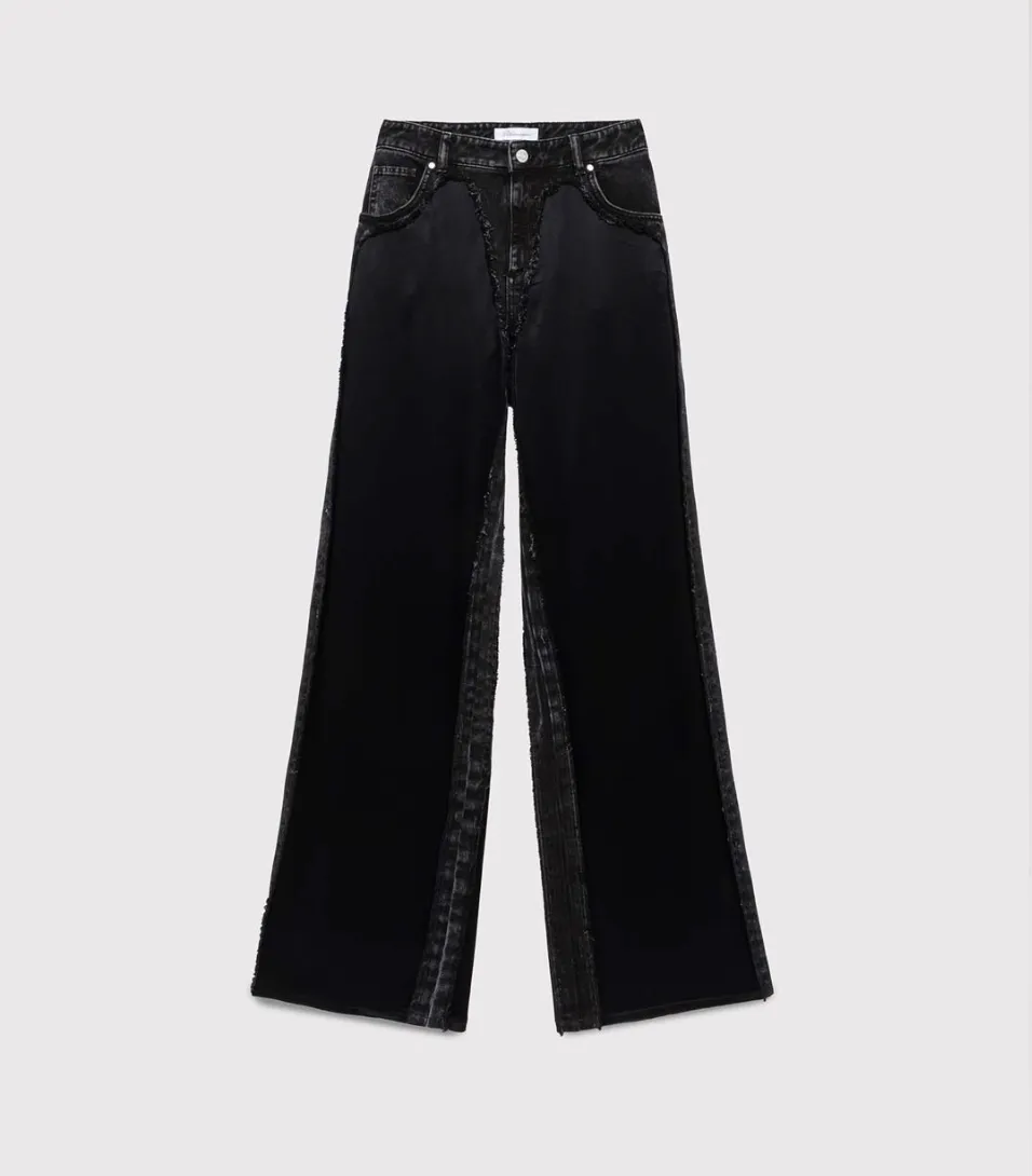 BLUMARINE SATIN PANTS