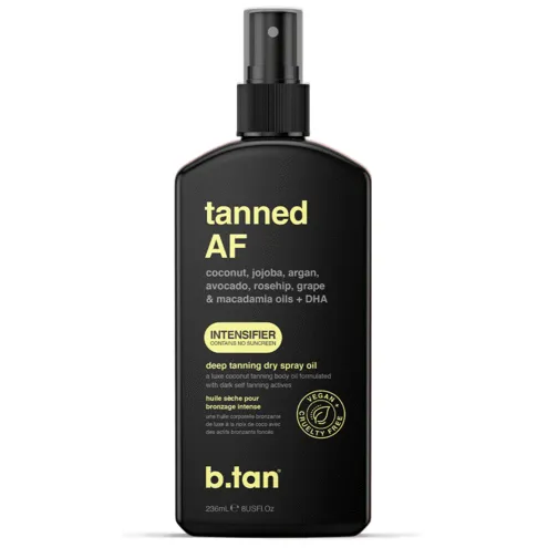 b.tan Tanned AF Tanning Oil