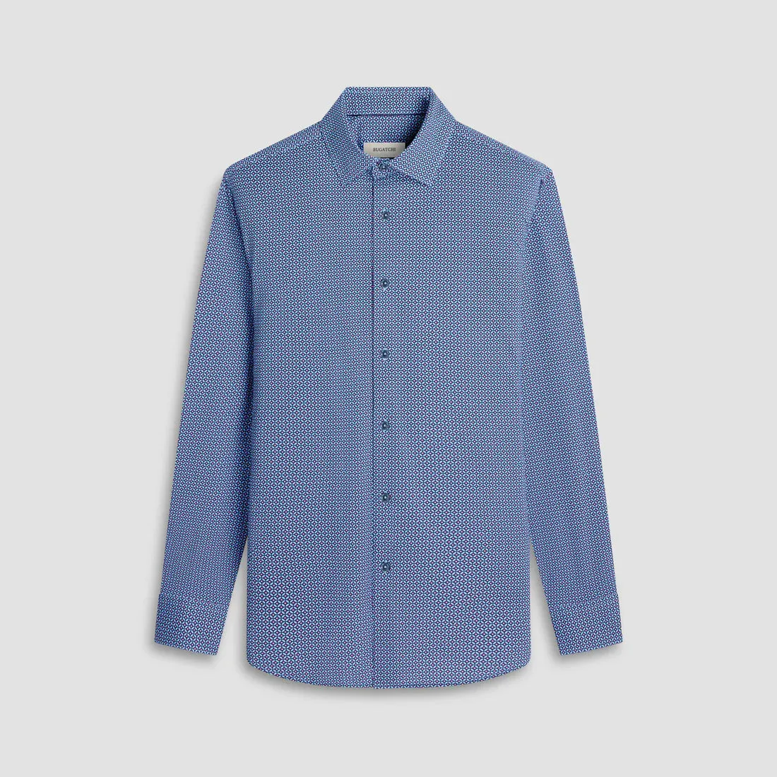 Bugatchi - Long Sleeve - Modern Fit - OOOHCotton Tech - 8 way Stretch - FF9312K60