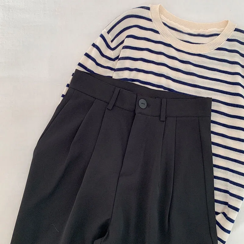 Casual High Waist Women Pants