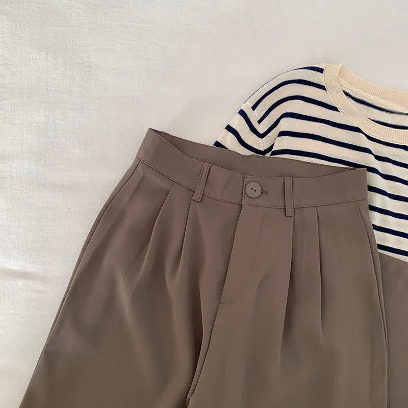 Casual High Waist Women Pants