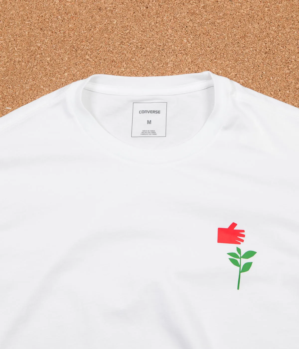 Converse x Chocolate Long Sleeve T-Shirt - White