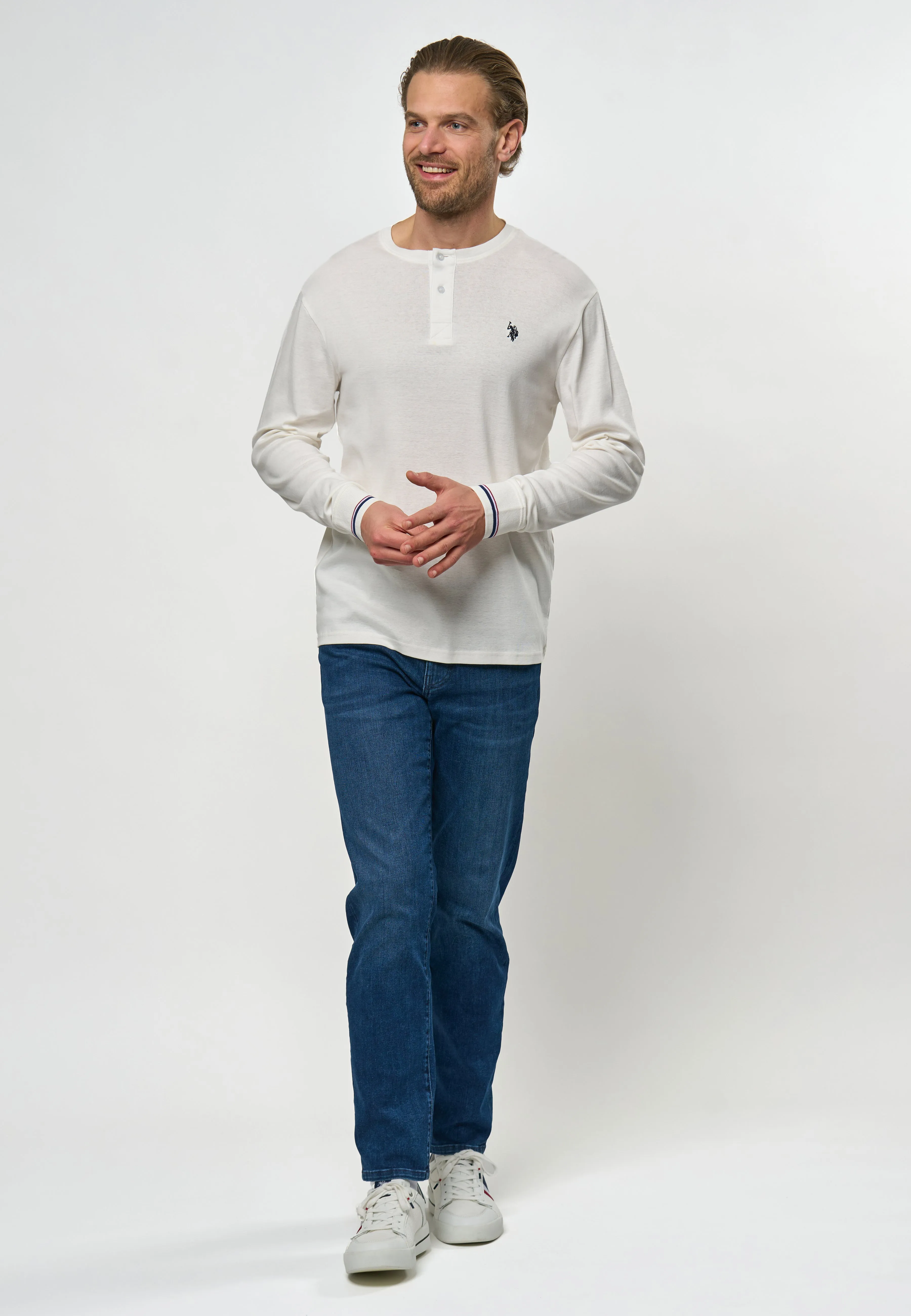 Cosimo Grandad Long Sleeve T-shirt