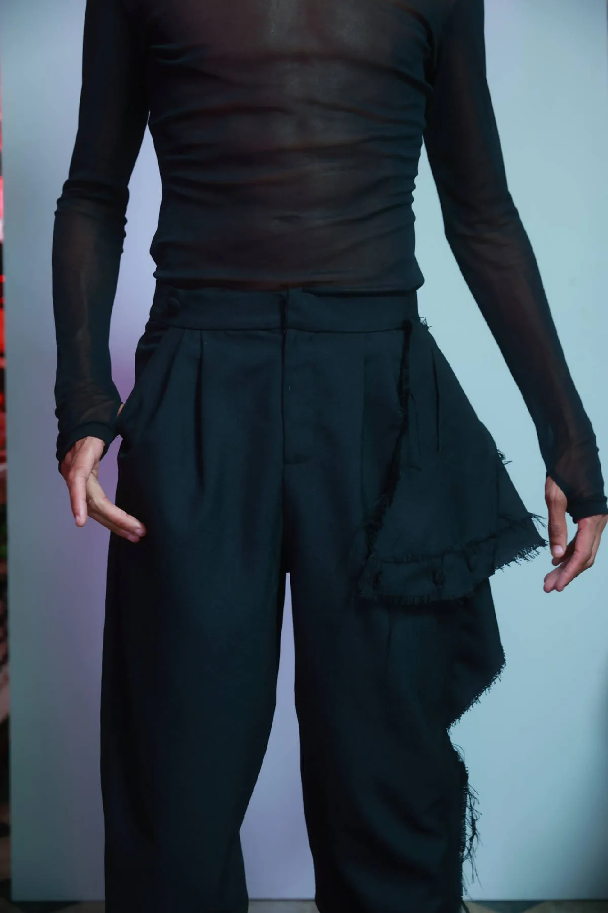 Deconstructed-Layers Pants