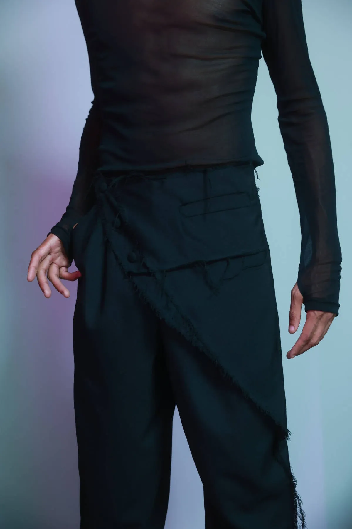 Deconstructed-Layers Pants