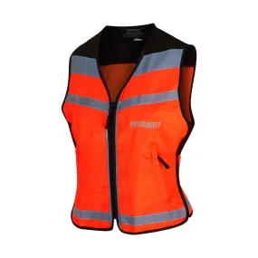 Equisafety Hi Vis CHILD Waistcoat - Orange-Disabled Rider