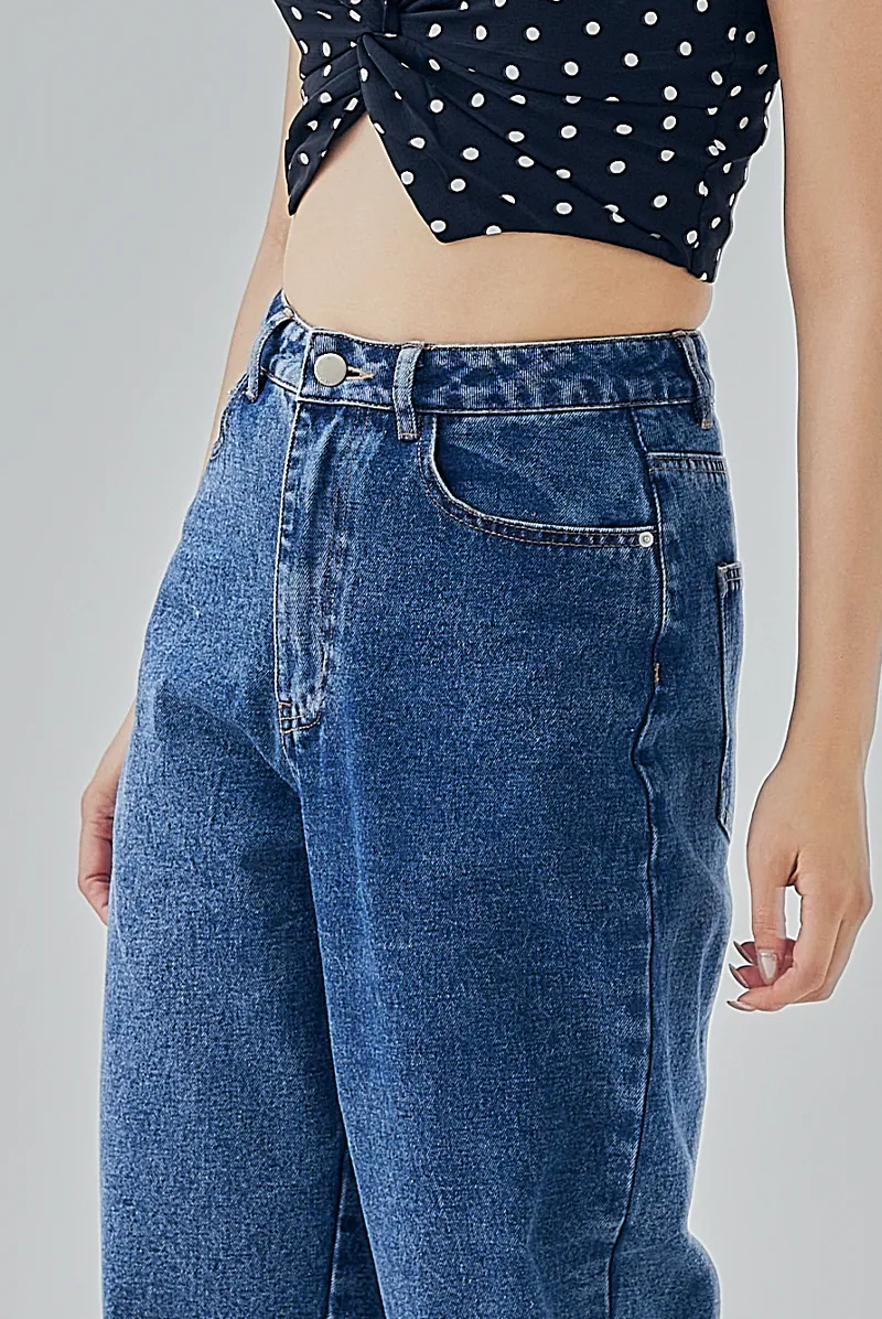 Etta Pegged Denim Pants