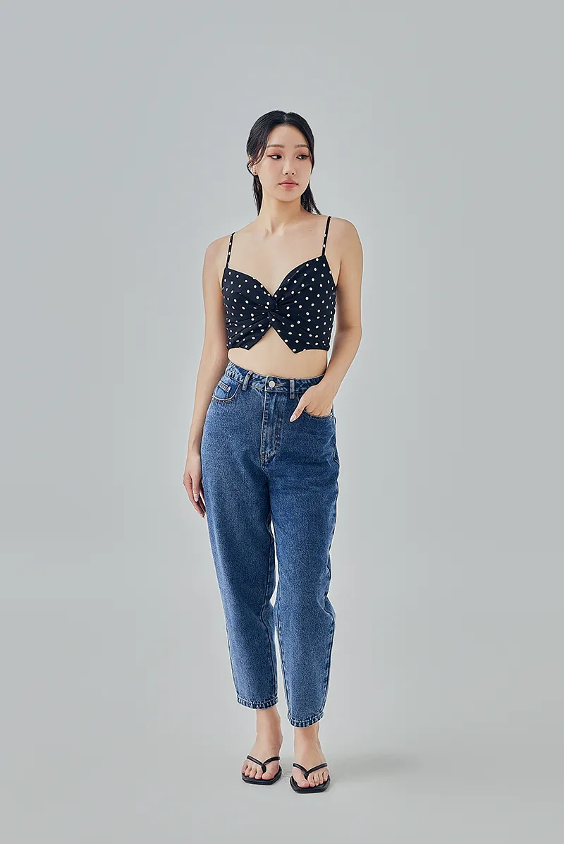 Etta Pegged Denim Pants