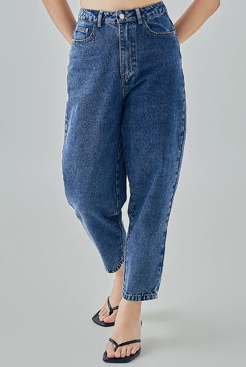 Etta Pegged Denim Pants