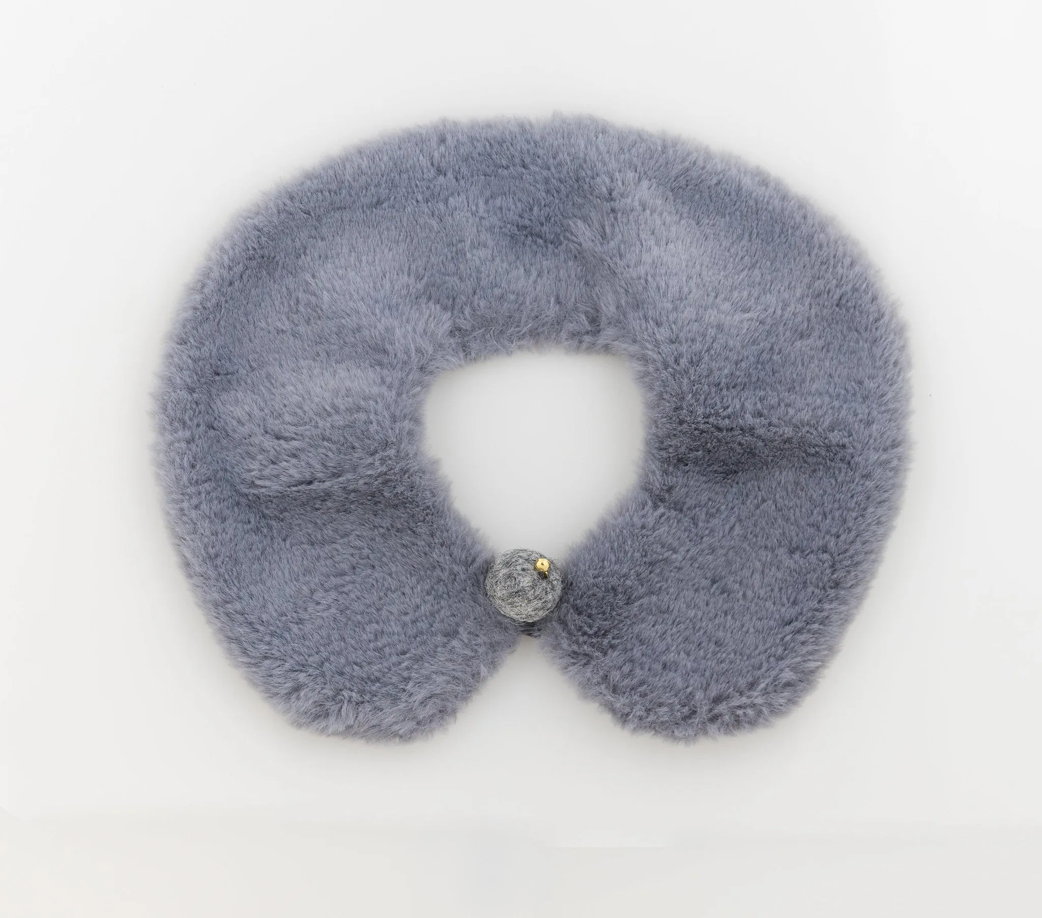 Faux Fur Collar Scarf
