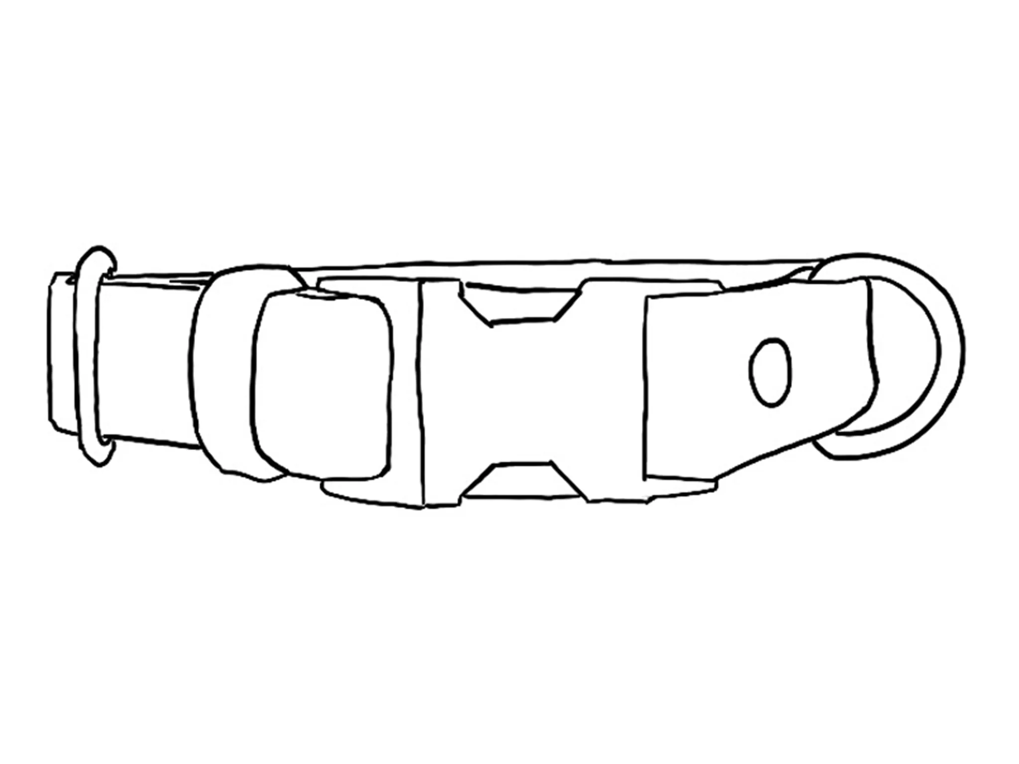 Fully Customizable Quick Release Leather Dog Collar