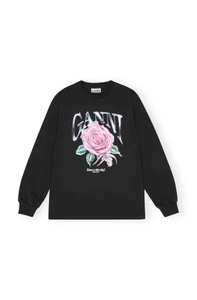 Future Heavy Jersey Rose Long Sleeve T-Shirt - Phantom