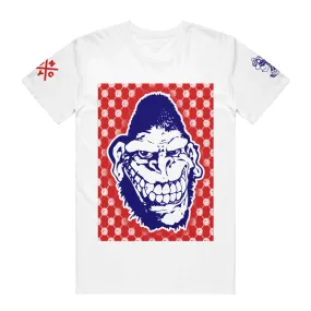 GB Pattern White T-Shirt