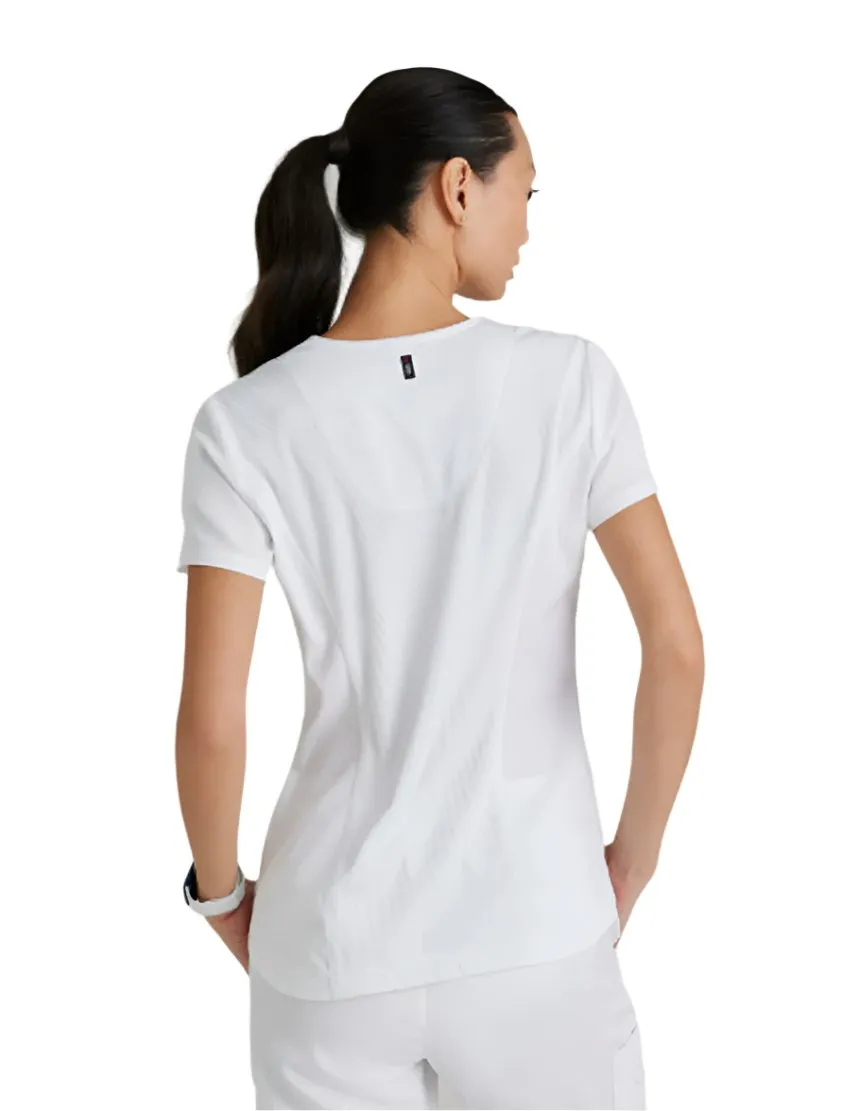 Grey's Anatomy Stretch™ by Barco Capri 2-Pocket Hourglass V-Neck Scrub Top