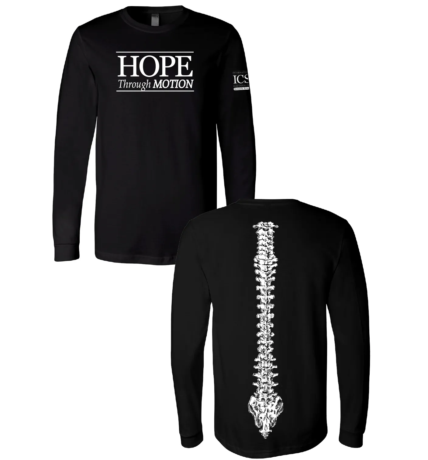 Hope Through Motion Spine - Long Sleeve