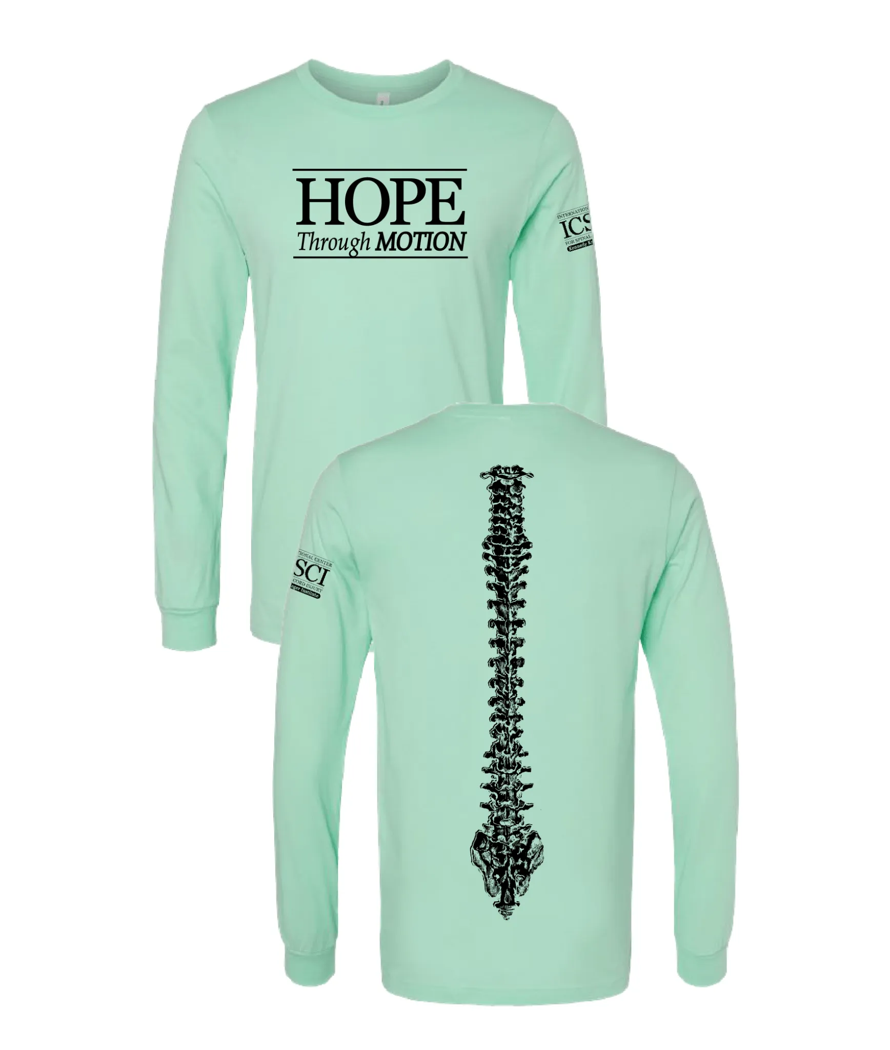 Hope Through Motion Spine - Long Sleeve