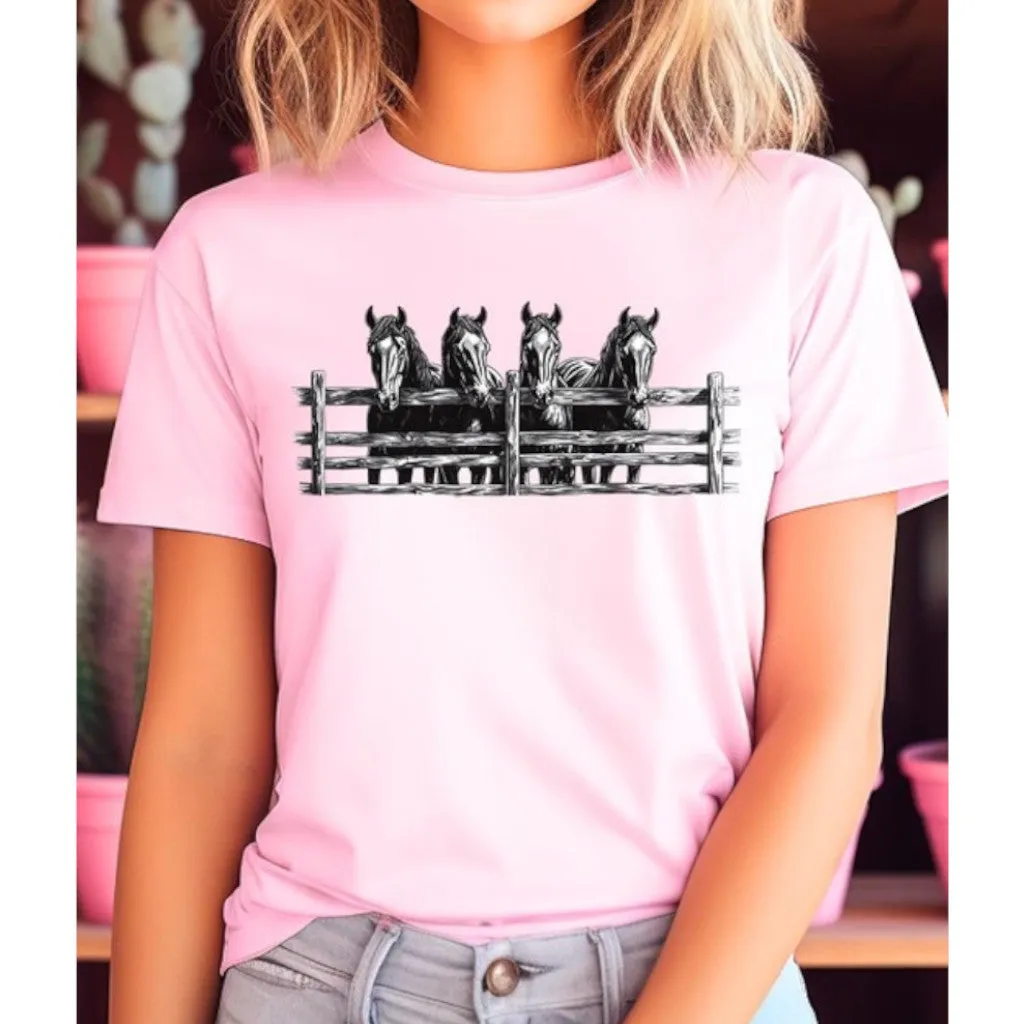 Horse Western Graphic Tee