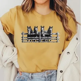 Horse Western Graphic Tee
