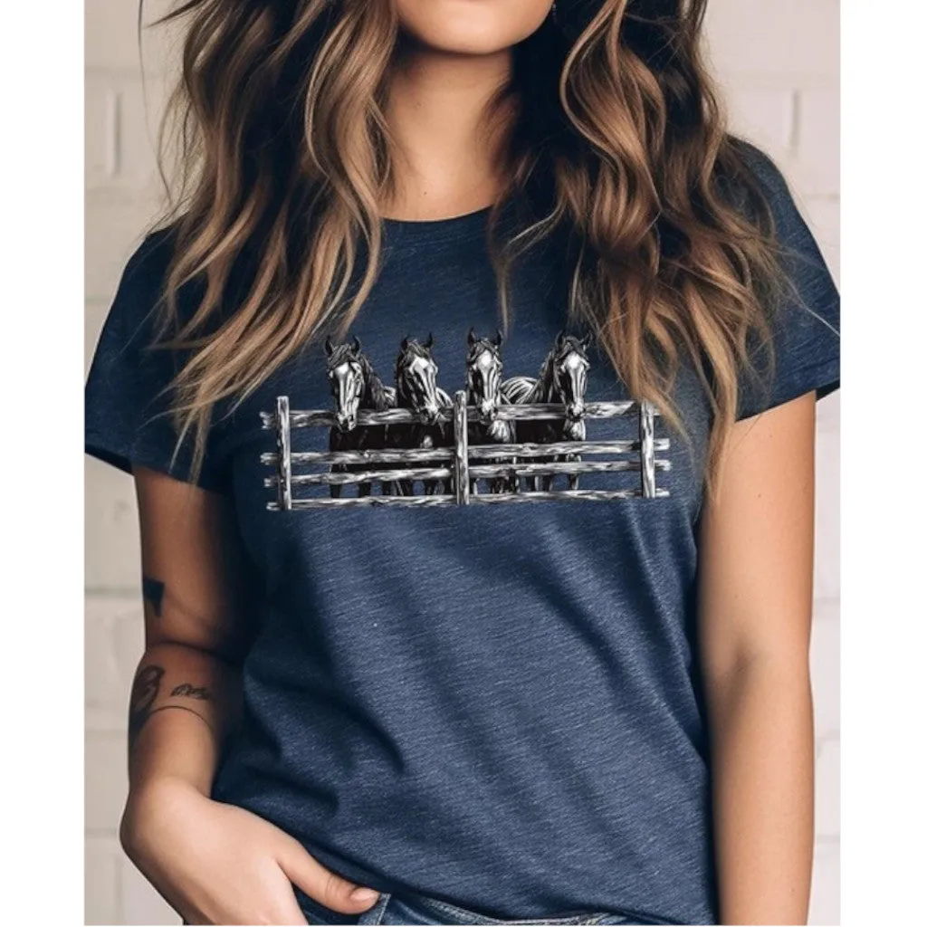 Horse Western Graphic Tee