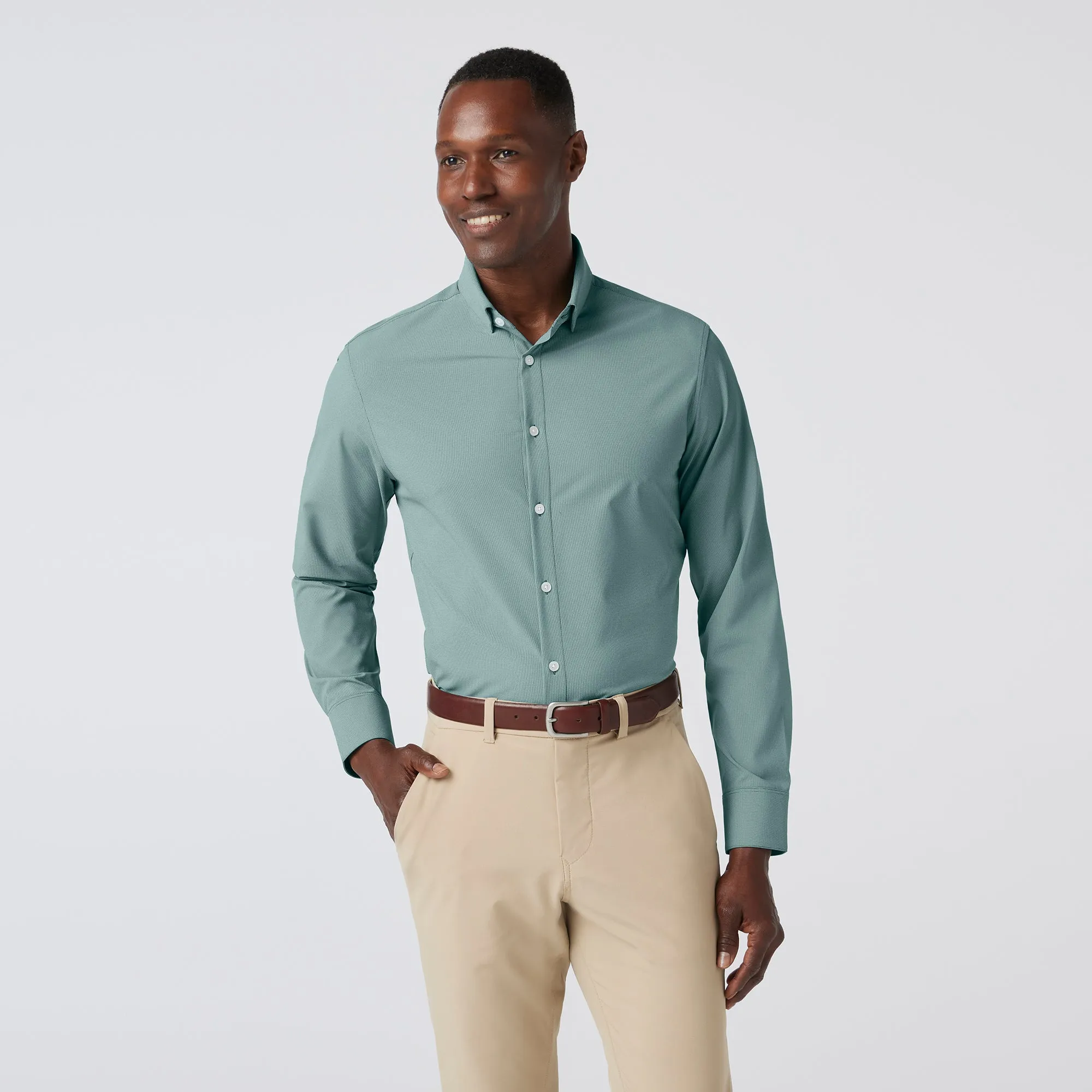 Hunter Green Straton Check