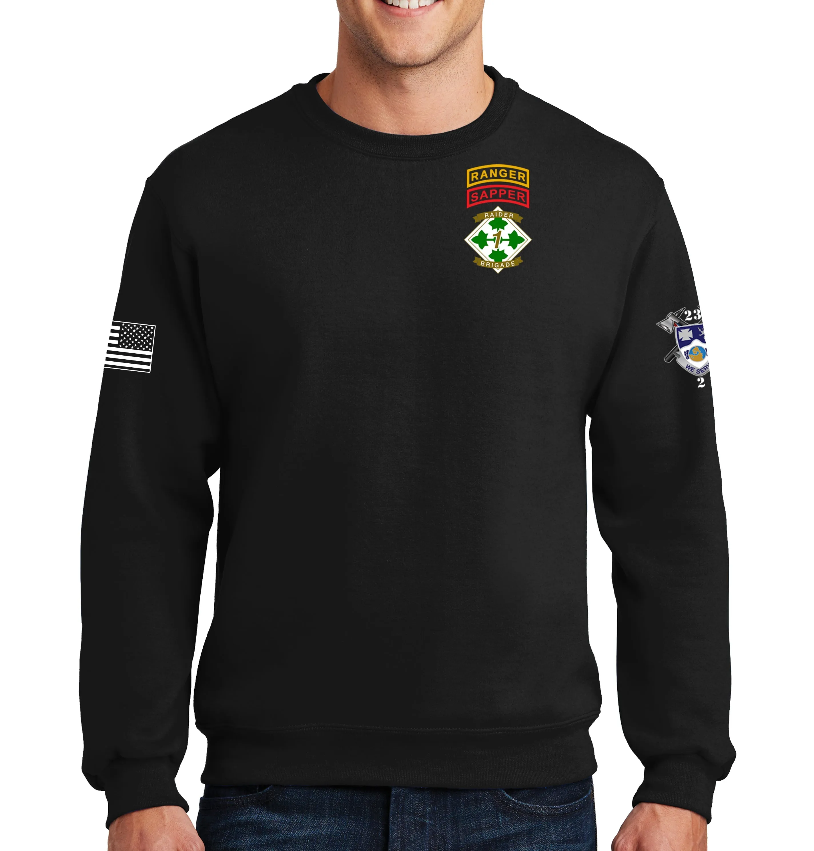 Huron Co Unisex PT Sweatshirt. This sweatshirt IS Approved for PT