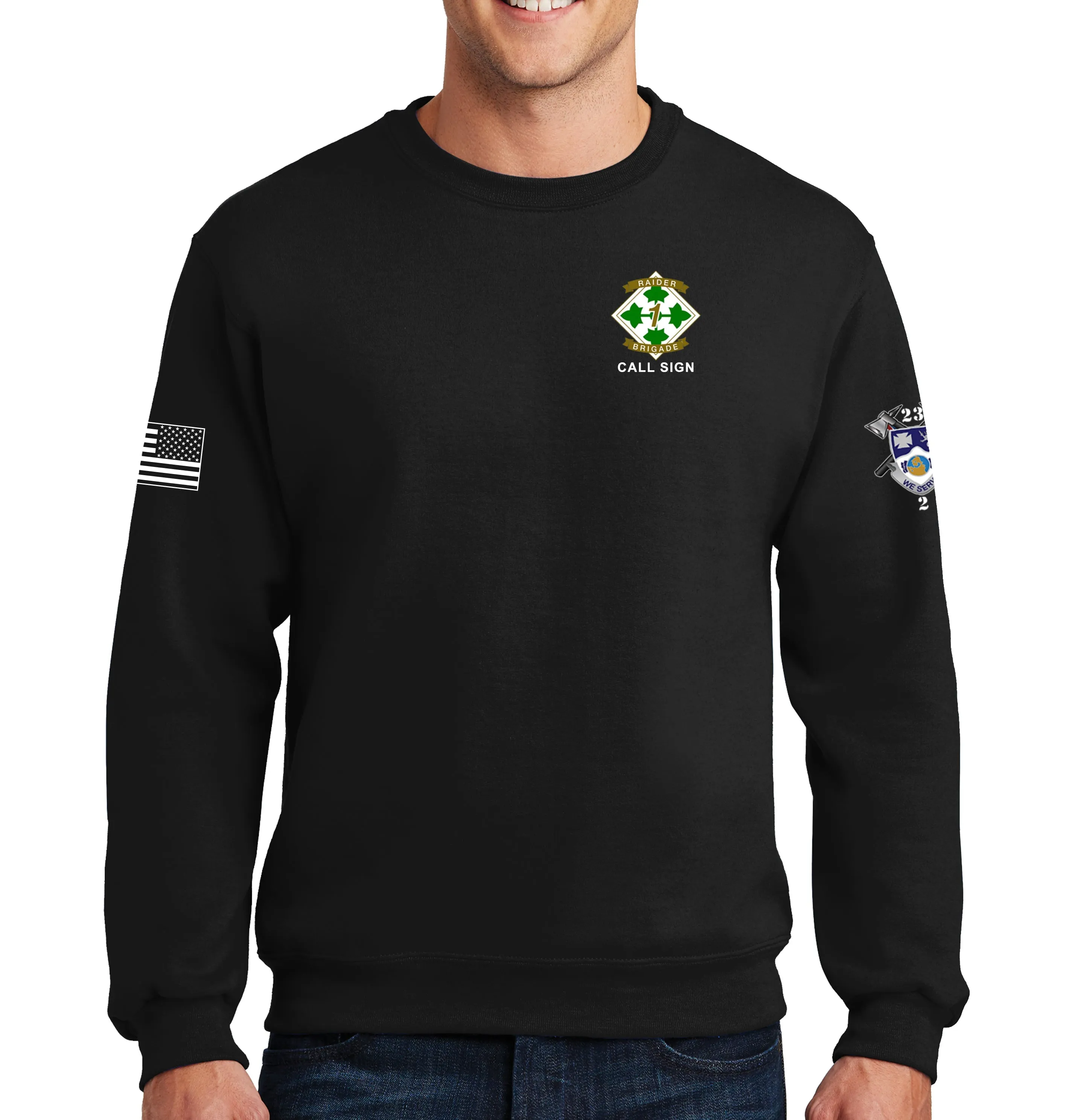 Huron Co Unisex PT Sweatshirt. This sweatshirt IS Approved for PT