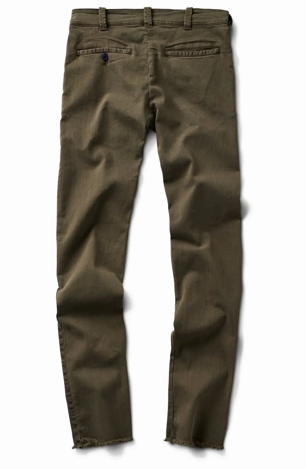 Italian Twill Overdyed Chino Pants OD Green