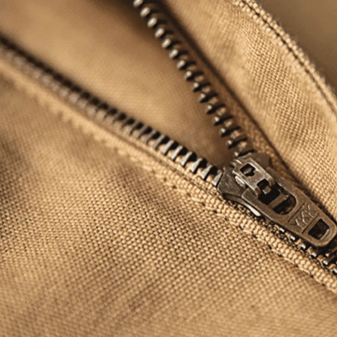 Khaki Denim Overall