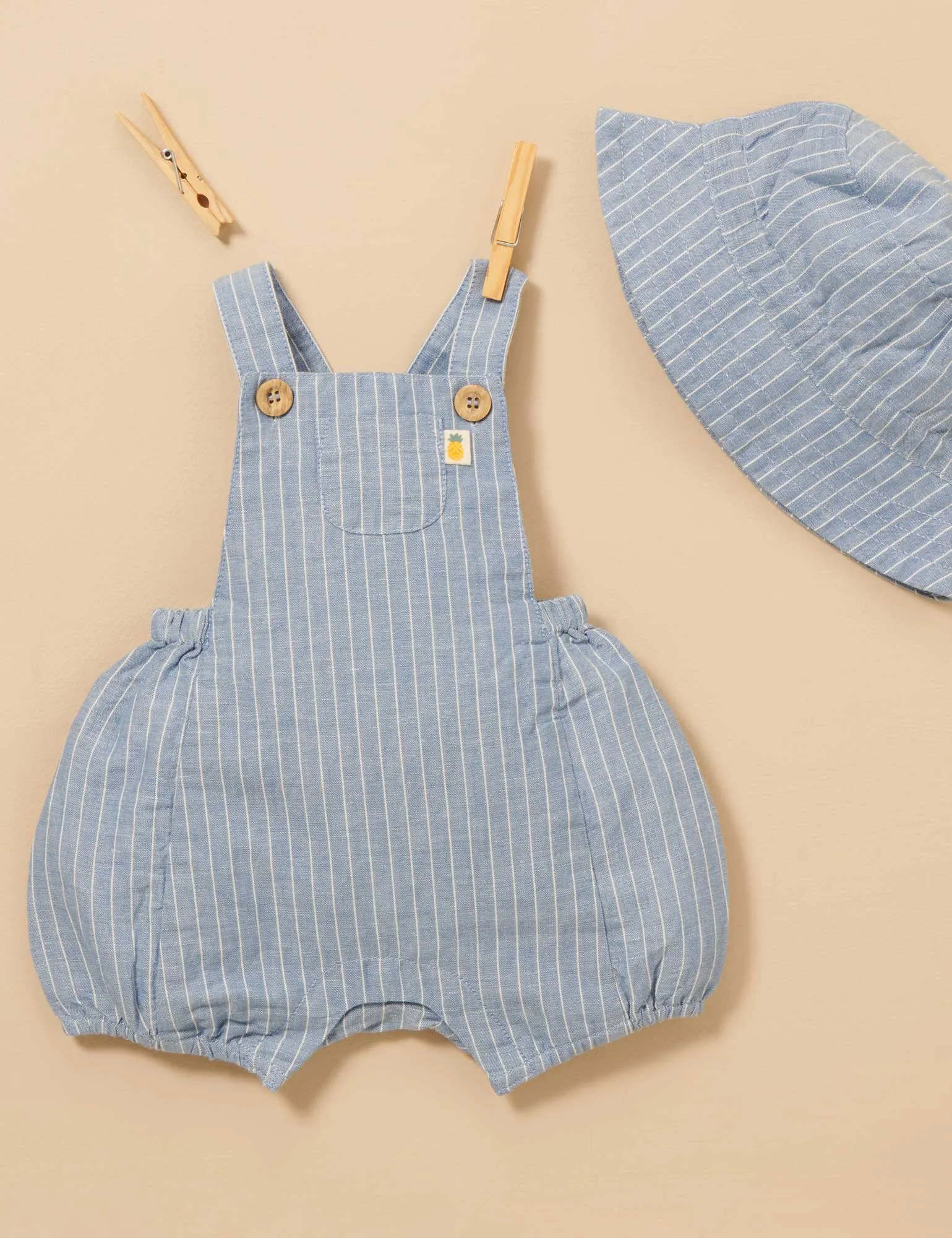 Linen Blend Overall