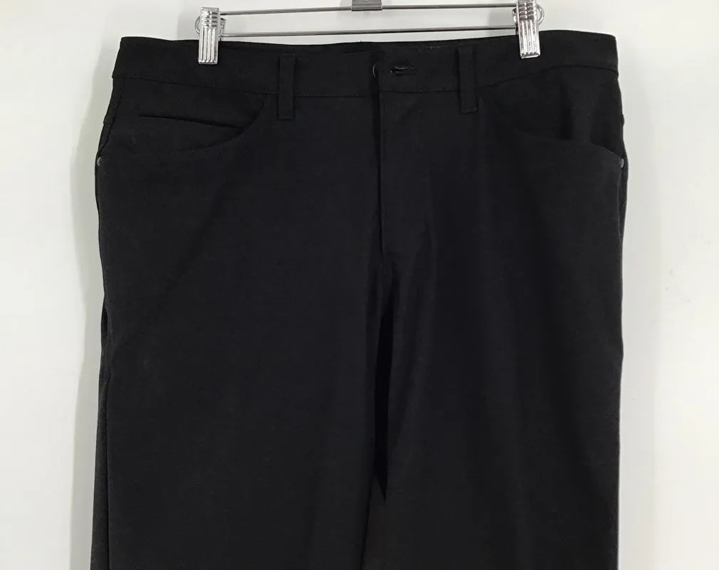 Lululemon Men's Black Chino Pants - Size 32
