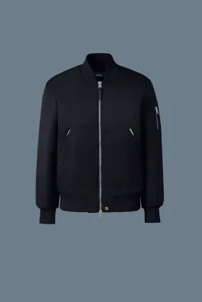 Mackage Emilio Satin Bomber Jacket