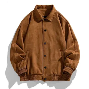 Men Vintage Varsity Casual Bomber Jacket