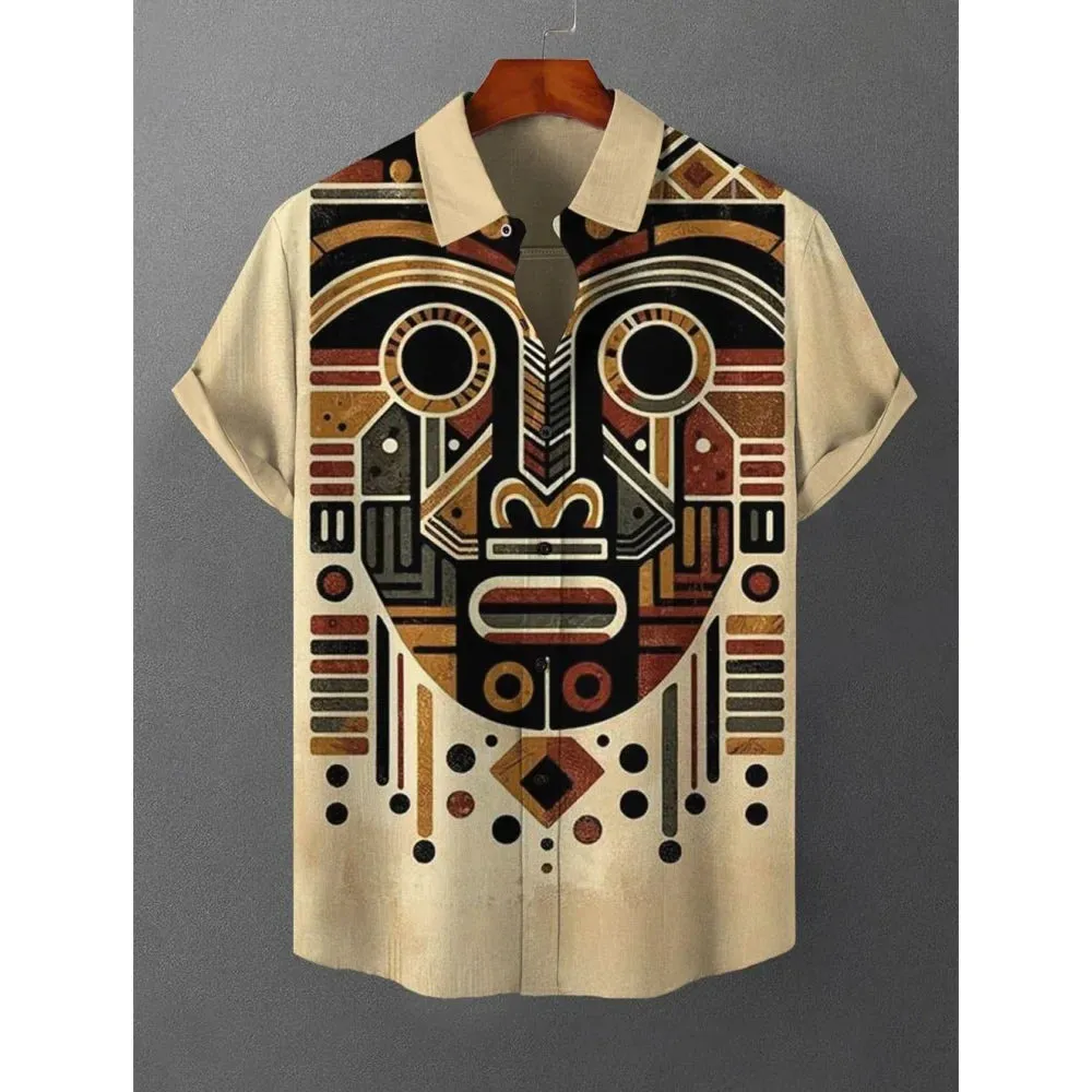 Men's Hawaiian T-Shirt | Loose Fit, Breathable Casual Style