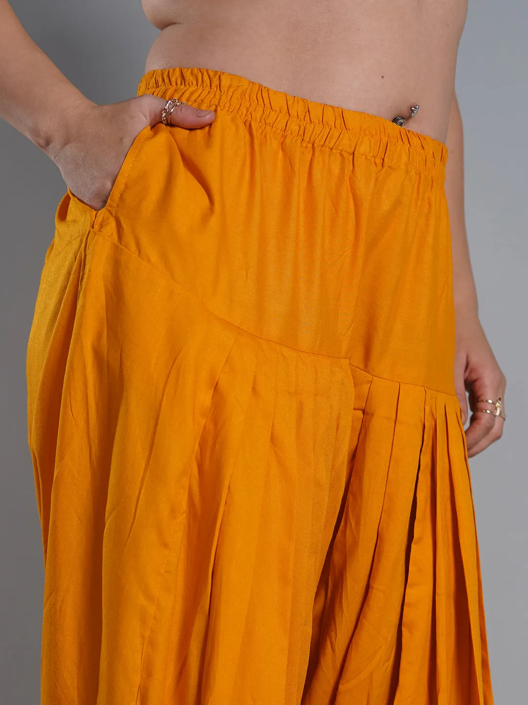 Mustard Rayon Salwar
