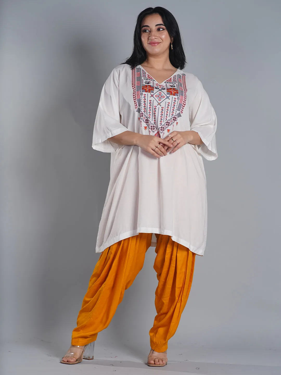 Mustard Rayon Salwar