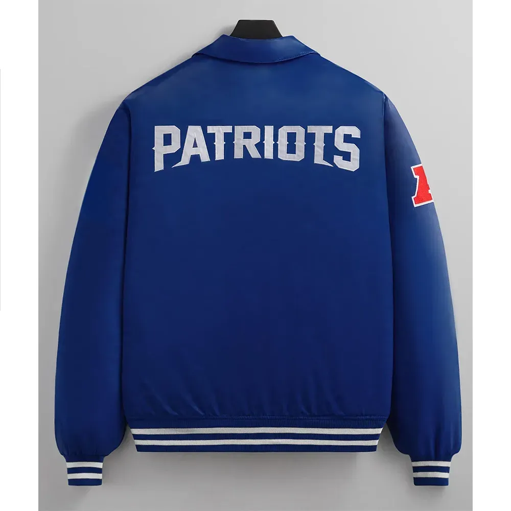 NFL New England Patriots Satin Jacket for Men and Women