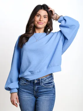 On The Same Page Long Sleeve Knit Top