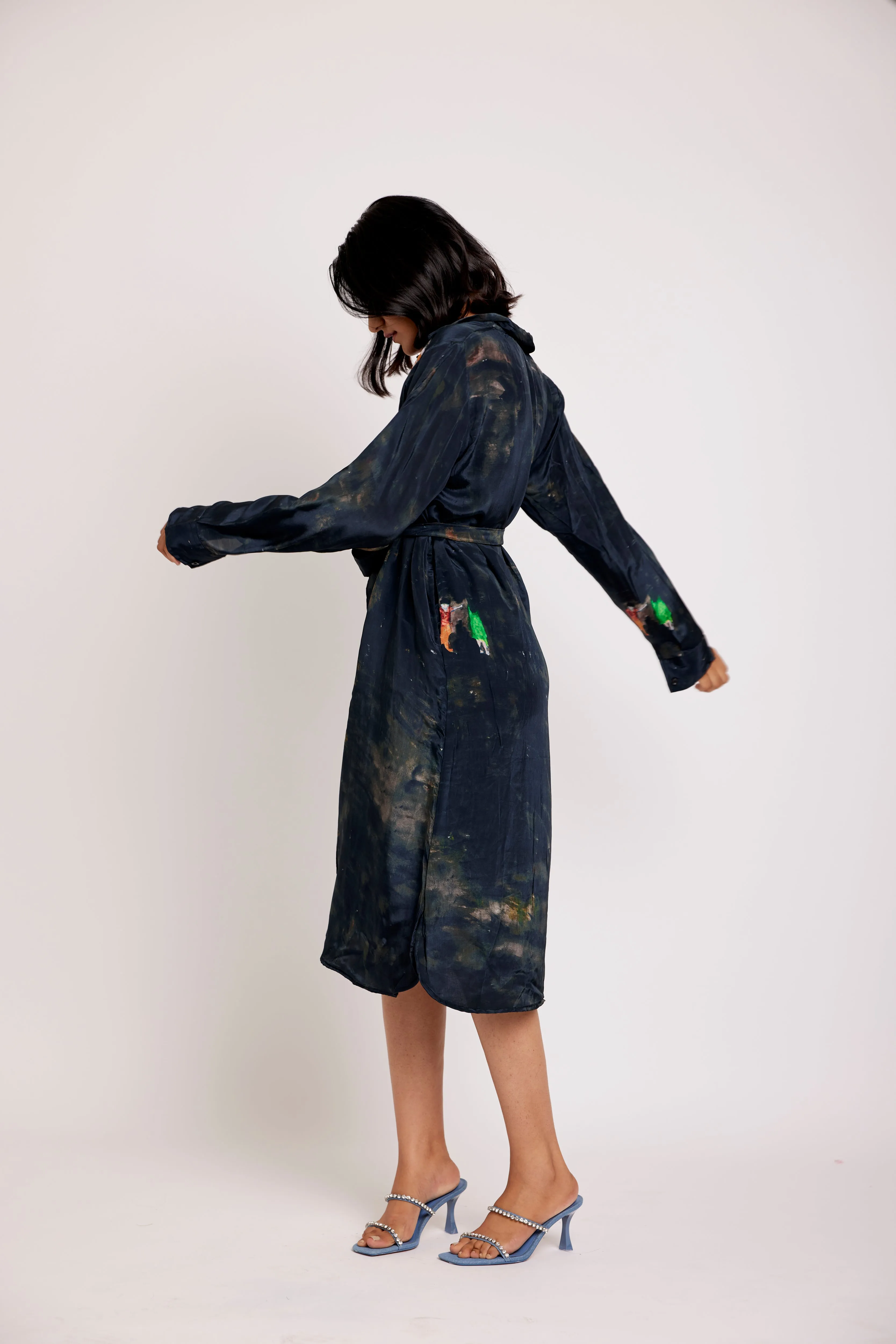 Pattaya (long shirt dress with belt)