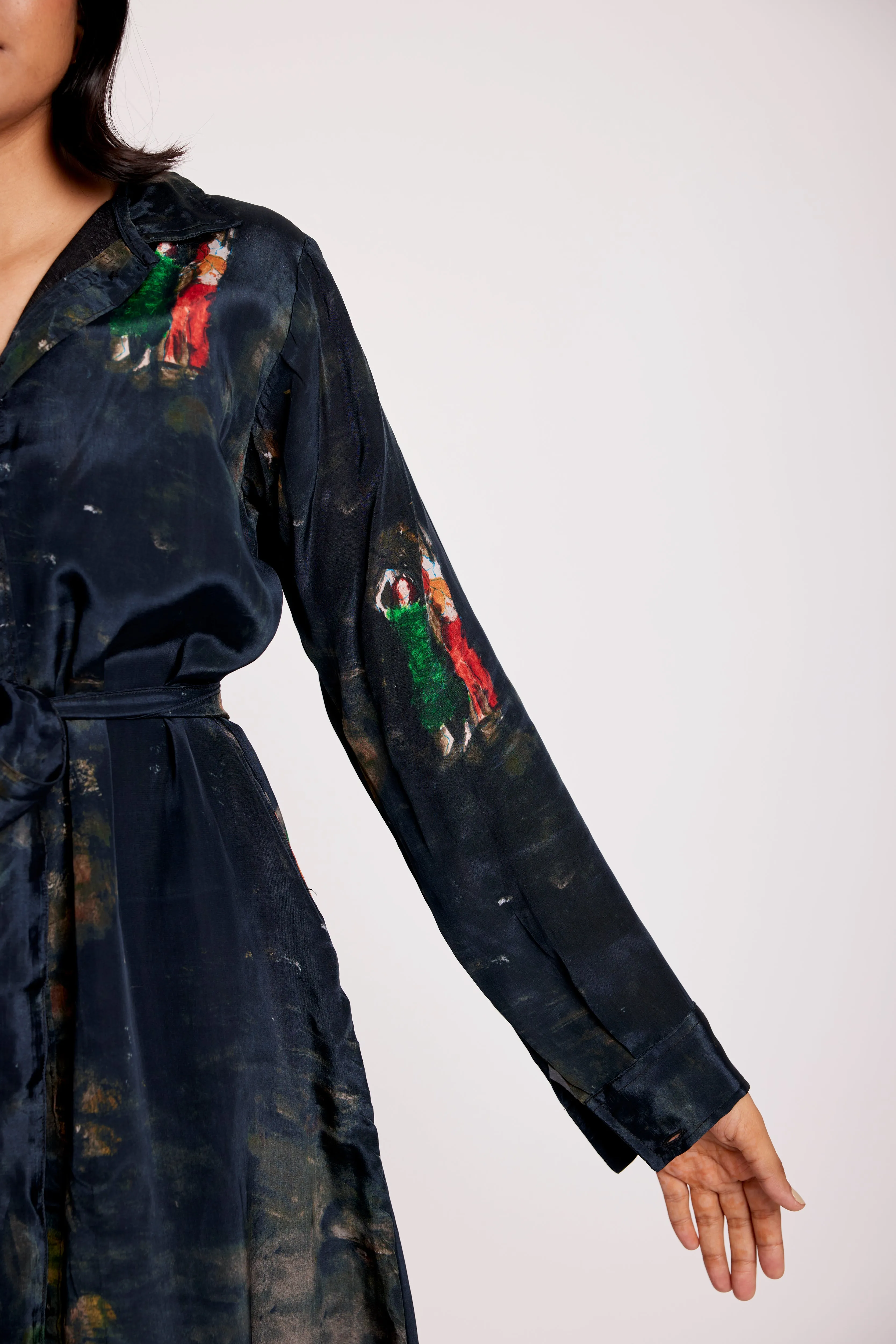 Pattaya (long shirt dress with belt)