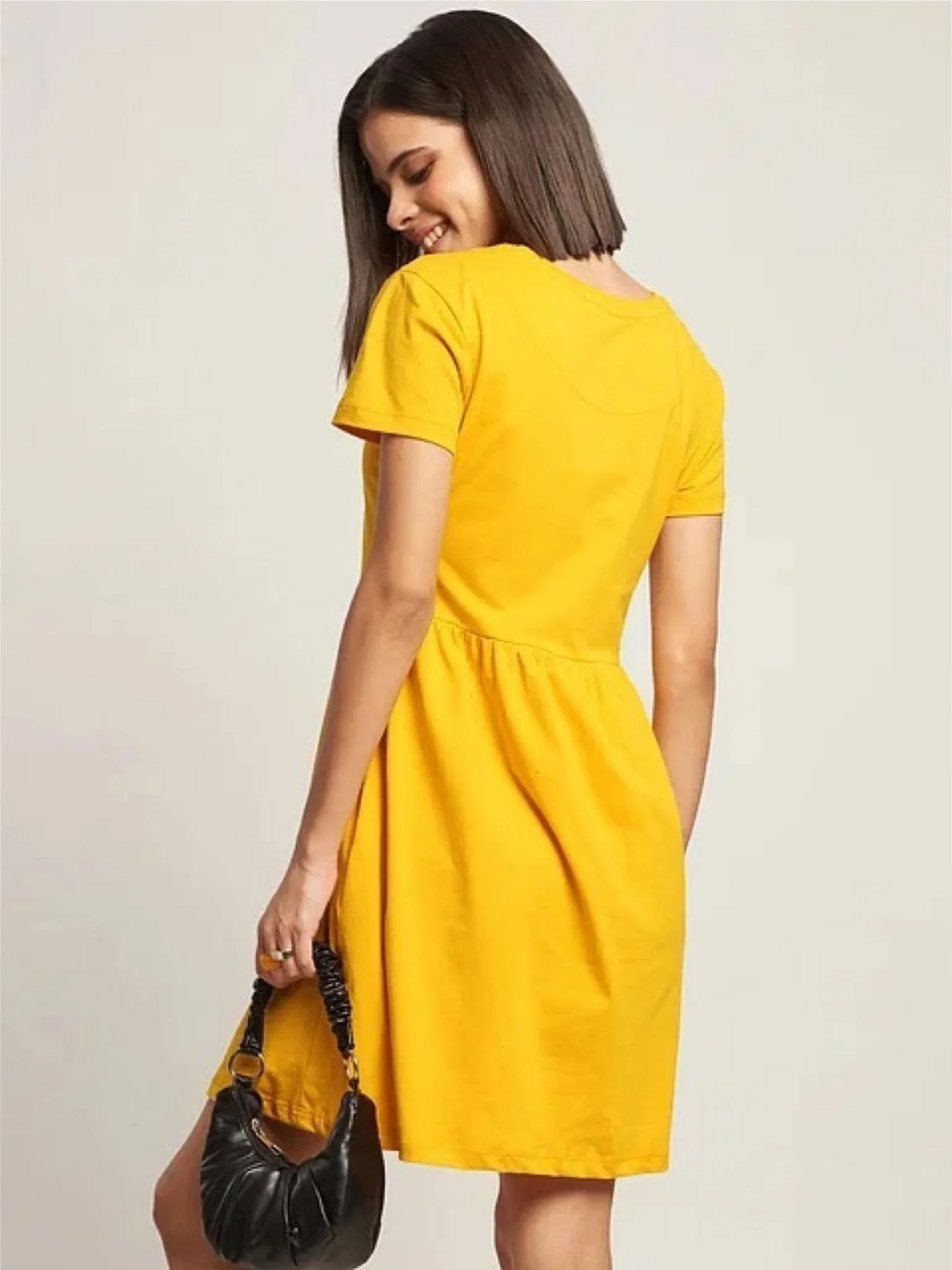 Printed Women Oversized Gathered Dresses