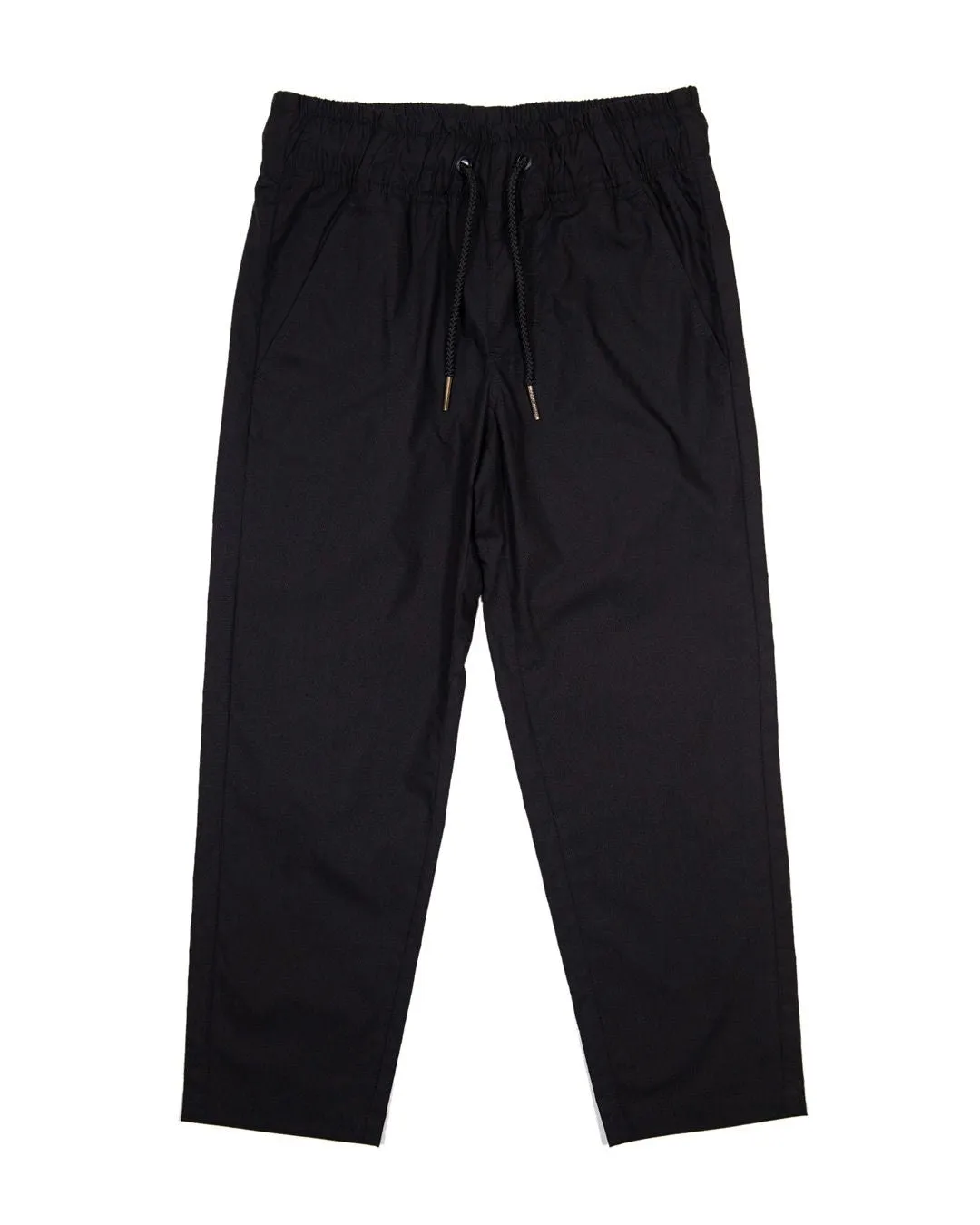 Santa Cruz YOUTH solid strip elastic waist pant - BLACK